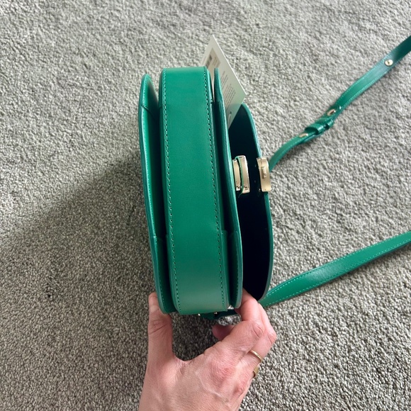 NWT Sezane Claude Sac in Smooth Green - Picture 6 of 7